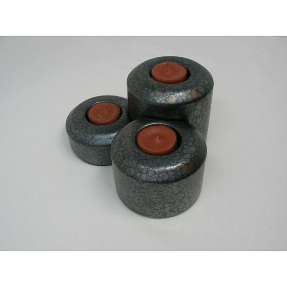 PartyLite Stepping Stones P7168 (set of 3) * Tealights included* - Picture 4 of 10